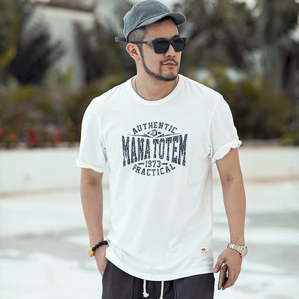 men's t-shirts summer washed retro half sleeve letter printed t-shirt cotton round neck short wt935, White;black
men's t-shirts summer washed retro half sleeve letter printed t-shirt cotton round neck short wt935, White;black