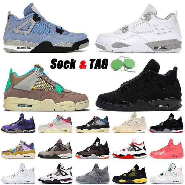 2022 basketball shoes 4 4s black cat jumpman university blue white oreo taupe haze mens womens trainers sneakers size us 13
2022 basketball shoes 4 4s black cat jumpman university blue white oreo taupe haze mens womens trainers sneakers size us 13