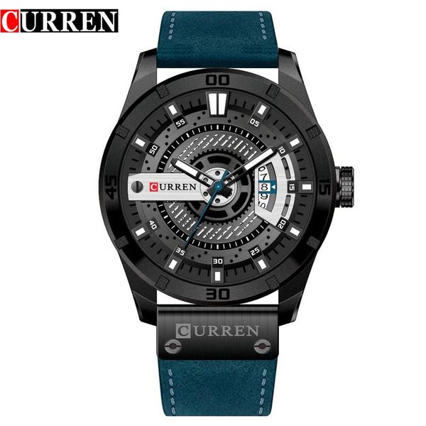 wristwatches curren mens casual watches wrist male clock men leather strap analog quartz military watch gift, Slivery;brown
wristwatches curren mens casual watches wrist male clock men leather strap analog quartz military watch gift, Slivery;brown
