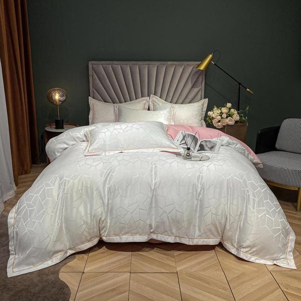 bedding sets 2021 products all cotton sanding satin jacquard ab side double version bed set luxury king 4-piece set. size
bedding sets 2021 products all cotton sanding satin jacquard ab side double version bed set luxury king 4-piece set. size