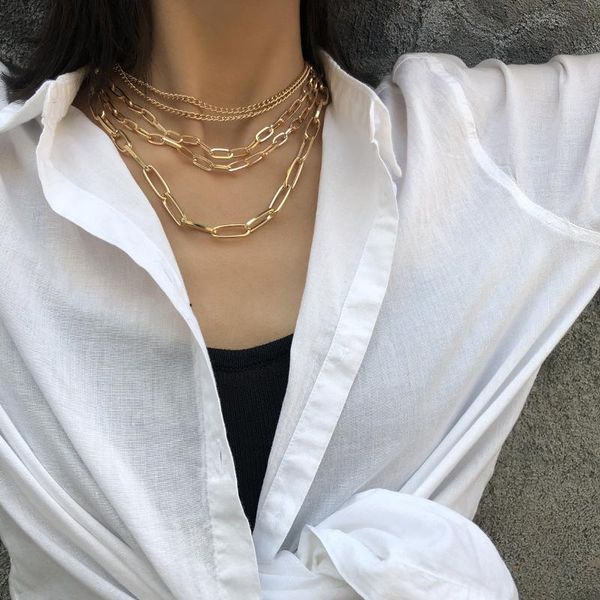 pendant necklaces vintage necklace statement gold color heavy metal long chain for women jewelry gifts 2021, Silver
pendant necklaces vintage necklace statement gold color heavy metal long chain for women jewelry gifts 2021, Silver