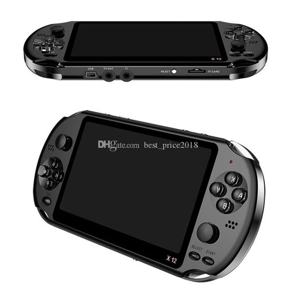 x12 handheld game player 8gb memory portable video game consoles with 5.1" color screen support tf card 32gb mp3 mp4 player
x12 handheld game player 8gb memory portable video game consoles with 5.1" color screen support tf card 32gb mp3 mp4 player
