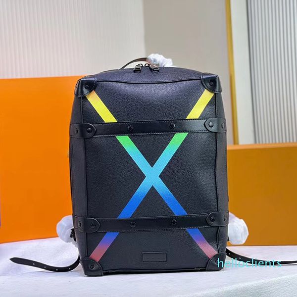 mens black leather backpack luxurys designer knapsack with colour x criss-cross decorate schoolbag satchel back pack luggage
mens black leather backpack luxurys designer knapsack with colour x criss-cross decorate schoolbag satchel back pack luggage