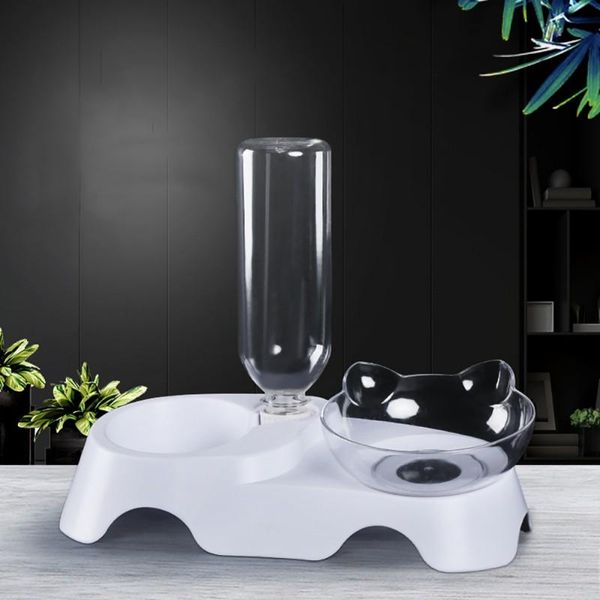 dual-use transparent bowl pet double tilting mouth drinking water protecting cervical vertebra cat bowls & feeders
dual-use transparent bowl pet double tilting mouth drinking water protecting cervical vertebra cat bowls & feeders
