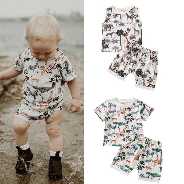 clothing sets kids baby cothes for boys summer cartoon animal print short sleeve pullover+ pants girls and 0-3years, White
clothing sets kids baby cothes for boys summer cartoon animal print short sleeve pullover+ pants girls and 0-3years, White
