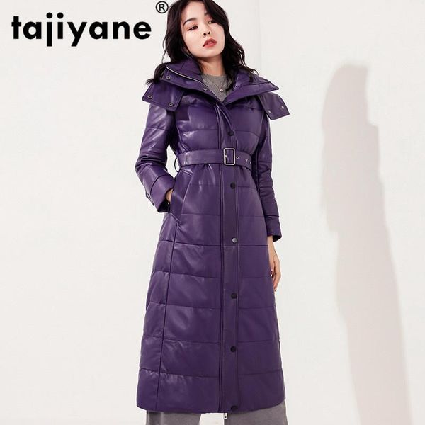 women's leather & faux natural genuine real jacket autumn winter coat women clothes 2021 korean vintage long sheepskin down female zt49, Black
women's leather & faux natural genuine real jacket autumn winter coat women clothes 2021 korean vintage long sheepskin down female zt49, Black
