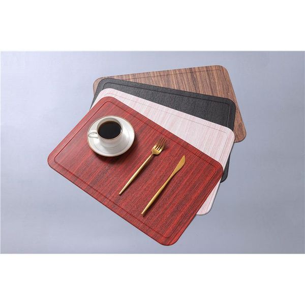 table runner wood grain rounded corner pu placemat, thickened waterproof non-slip insulation pad, simple japanese placemat
table runner wood grain rounded corner pu placemat, thickened waterproof non-slip insulation pad, simple japanese placemat