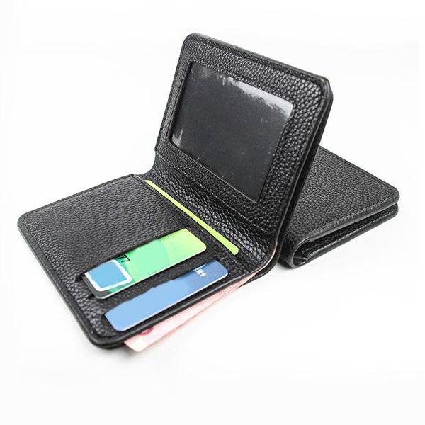 card holders ultra-thin black credit id holder pu leather women men coin purse lychee pattern money bag wallet driver's license cover, Brown;gray
card holders ultra-thin black credit id holder pu leather women men coin purse lychee pattern money bag wallet driver's license cover, Brown;gray