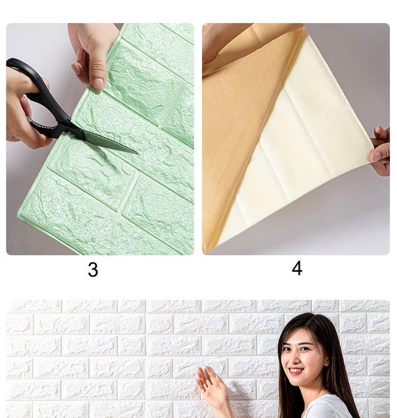 wallpapers 77*70cm 3d wallpaper brick wall stickers living waterproof foam room bedroom diy adhesive art home decals
wallpapers 77*70cm 3d wallpaper brick wall stickers living waterproof foam room bedroom diy adhesive art home decals