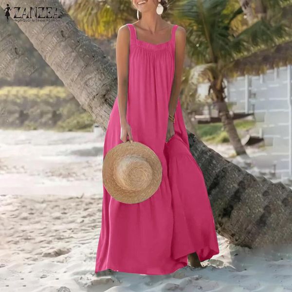 casual dresses solid a line robe 2022 summer sling vestidos beach holiday ruffle womens fashion sleeveless maxi dress, Black;gray
casual dresses solid a line robe 2022 summer sling vestidos beach holiday ruffle womens fashion sleeveless maxi dress, Black;gray