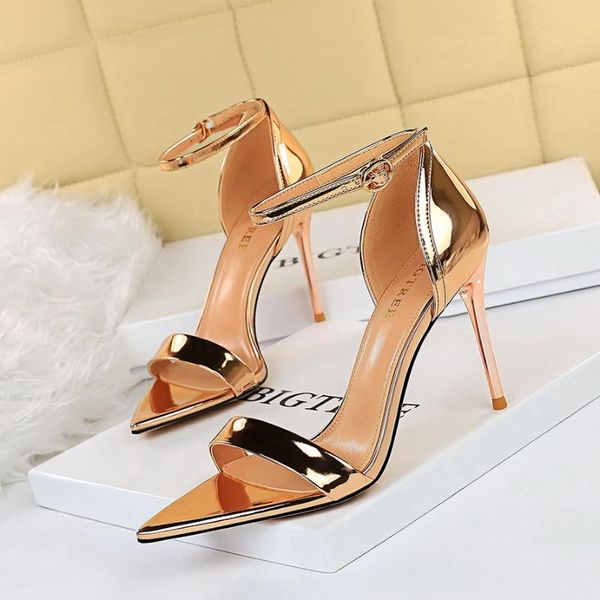 dress shoes high heels sandals women big sized open toe buckle slides patent leather pump summer heel fashion zapatos mujer, Black
dress shoes high heels sandals women big sized open toe buckle slides patent leather pump summer heel fashion zapatos mujer, Black