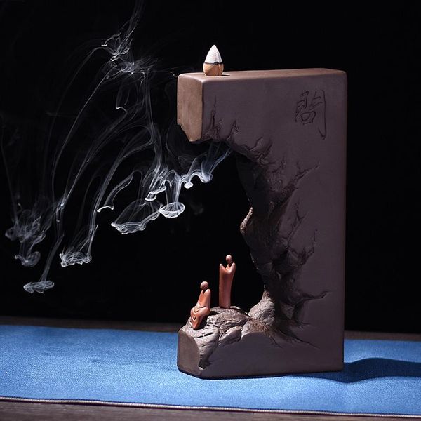 sachet bags creative two buddha backflow incense burner cones sticks holders + 10pcs home office buda decorativo
sachet bags creative two buddha backflow incense burner cones sticks holders + 10pcs home office buda decorativo