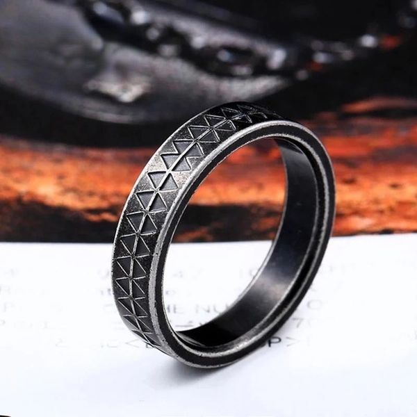 party favor 316l stainless steel fashion sawtooth simple style men's ring viking totem antique jewelry
party favor 316l stainless steel fashion sawtooth simple style men's ring viking totem antique jewelry
