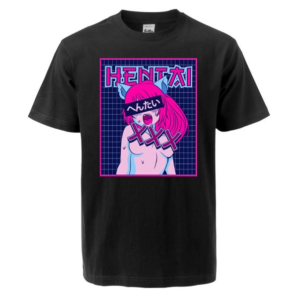 men's t-shirts hentai girl vaporwave anime girt summer 2021 male fashion simple cool streetwear men tees, White;black
men's t-shirts hentai girl vaporwave anime girt summer 2021 male fashion simple cool streetwear men tees, White;black