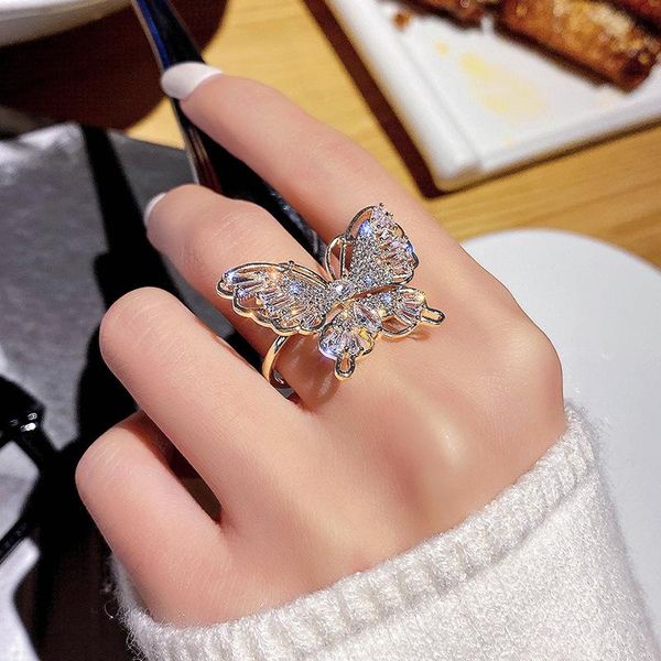 wedding rings wholesale zircon butterfly rhinestone ring for women elegant jewelry exquisite opening finger 076, Slivery;golden
wedding rings wholesale zircon butterfly rhinestone ring for women elegant jewelry exquisite opening finger 076, Slivery;golden