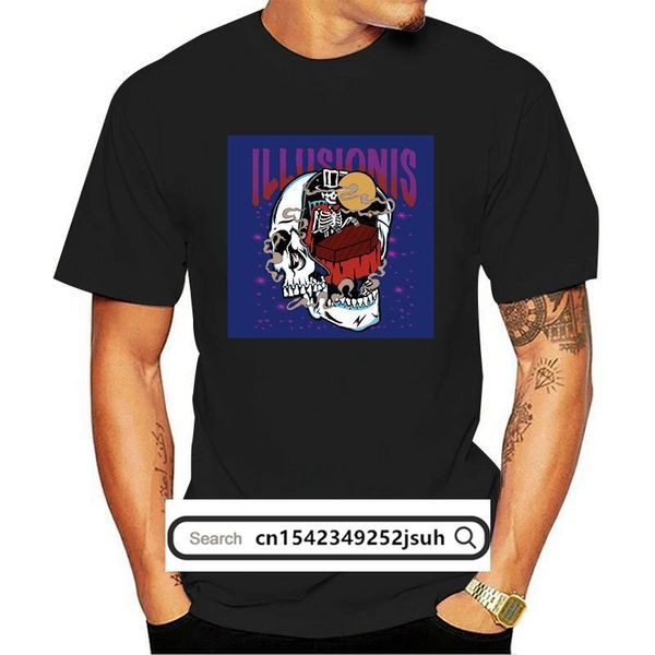 men's t-shirts short-sleeved t shirt with skull print for spring and summer of 2021, White;black
men's t-shirts short-sleeved t shirt with skull print for spring and summer of 2021, White;black