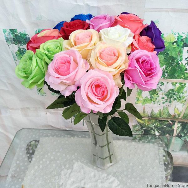 5pcs single bottle rose artificial flower wedding gift home party decoration colorful touch moisturizing plant decorative flowers & wreaths
5pcs single bottle rose artificial flower wedding gift home party decoration colorful touch moisturizing plant decorative flowers & wreaths
