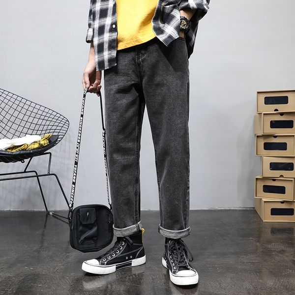 straight jeans mens fashion washed retro casual jeans pants men streetwear wild loose hip hop denim trousers mens 27-36, Blue
straight jeans mens fashion washed retro casual jeans pants men streetwear wild loose hip hop denim trousers mens 27-36, Blue