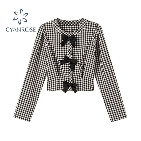plaid blouses and shirts for ladies korean o-neck bow design long sleeve sweet women slim casual elegant spring blusas 210515, White
plaid blouses and shirts for ladies korean o-neck bow design long sleeve sweet women slim casual elegant spring blusas 210515, White