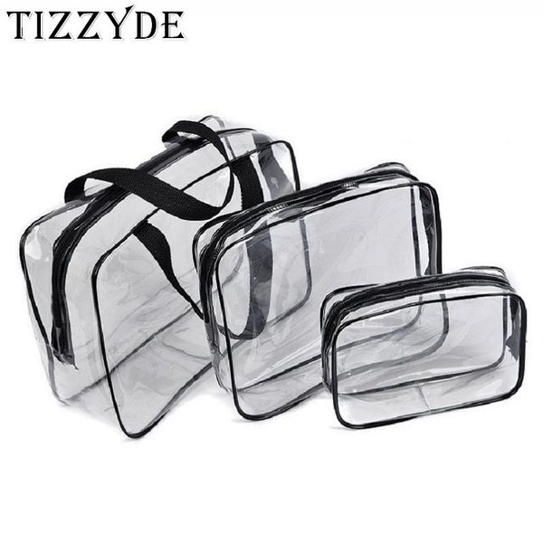 3pcs/set pvc transparent cosmetic bag women zipper clear makeup waterproof wash bags toiletry organizer pouch beauty case & cases
3pcs/set pvc transparent cosmetic bag women zipper clear makeup waterproof wash bags toiletry organizer pouch beauty case & cases