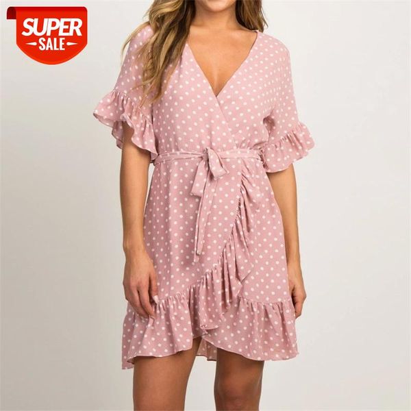 summer chiffon dress 2019 boho style beach fashion short sleeve v-neck polka dot a-line party sundress vestidos #mh4s, White;black
summer chiffon dress 2019 boho style beach fashion short sleeve v-neck polka dot a-line party sundress vestidos #mh4s, White;black