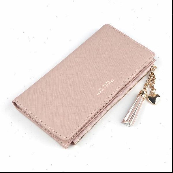 women long wallet fashion tassel zipper phone case crossed grain pu leather coin purse card holder cute pink wallets girls, Red;black
women long wallet fashion tassel zipper phone case crossed grain pu leather coin purse card holder cute pink wallets girls, Red;black