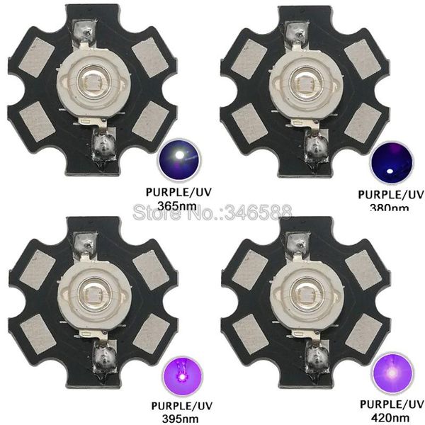 bulbs 5pcs 3w uv/ultra violet high power led emitter diode w/ 20mm star heatsink optional 365nm 380nm 395nm 420nm
bulbs 5pcs 3w uv/ultra violet high power led emitter diode w/ 20mm star heatsink optional 365nm 380nm 395nm 420nm