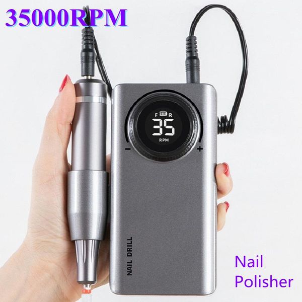 nail drill & accessories 35000 rpm machine gel polisher portable rechargeable pen apparatus profession art tools with lcd display
nail drill & accessories 35000 rpm machine gel polisher portable rechargeable pen apparatus profession art tools with lcd display
