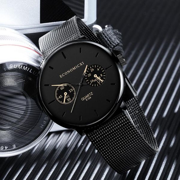 wristwatches luminous men watch with black stainless steel mesh belt business waterproof mans analog quartz wristwatch for man reloj hombre, Slivery;brown
wristwatches luminous men watch with black stainless steel mesh belt business waterproof mans analog quartz wristwatch for man reloj hombre, Slivery;brown