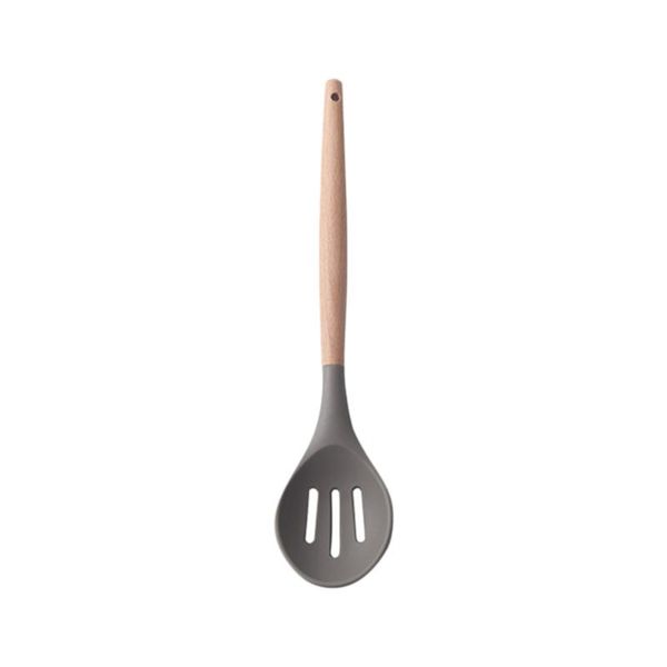 spoons silicone soup colander with wooden handles heat-resistant kitchen utensil premium beech wood laddle home cooking utensils
spoons silicone soup colander with wooden handles heat-resistant kitchen utensil premium beech wood laddle home cooking utensils