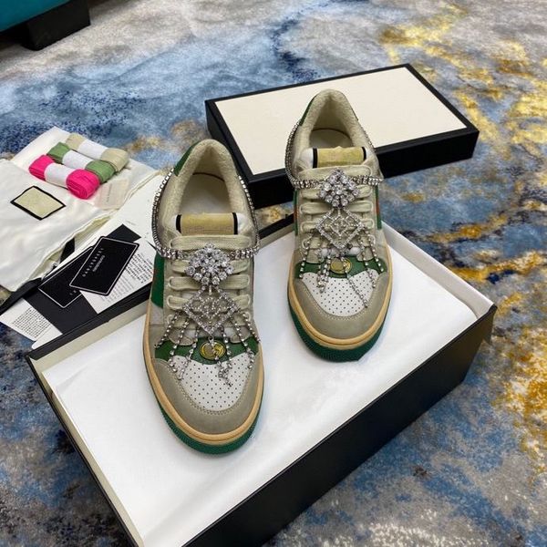 Top Quality Men Women Casual Shoes Sneakers Chaussures Genuine Leather Trainers Ace Embroidery Stripes Sneaker Shoe, 03
Top Quality Men Women Casual Shoes Sneakers Chaussures Genuine Leather Trainers Ace Embroidery Stripes Sneaker Shoe, 03