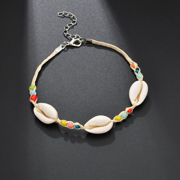 anklets bohemian beach shells bracelets colorful for women vintage rope beads strand jewelry gift accessories barefoot leg ankle, Red;blue
anklets bohemian beach shells bracelets colorful for women vintage rope beads strand jewelry gift accessories barefoot leg ankle, Red;blue