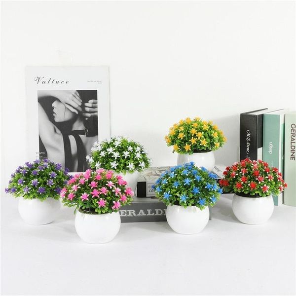 decorative flowers & wreaths 1pc multiple colour artificial plants bonsai fake potted for home decoration garden decor mini plant
decorative flowers & wreaths 1pc multiple colour artificial plants bonsai fake potted for home decoration garden decor mini plant