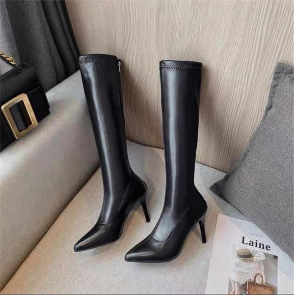 boots 2021 fashion pointed toe women knight thin high heel ladies elegant pumps long boot knee shoes casual brown, Black
boots 2021 fashion pointed toe women knight thin high heel ladies elegant pumps long boot knee shoes casual brown, Black