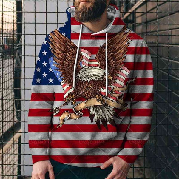 spring and autumn leisure fashion new popular american flag eagle 3d printed men's sweater trend pullover hoodie, Black
spring and autumn leisure fashion new popular american flag eagle 3d printed men's sweater trend pullover hoodie, Black