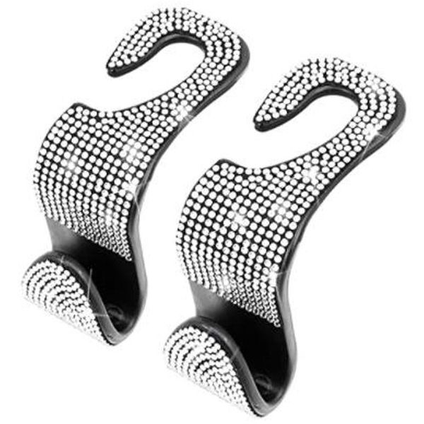 car organizer 3 pieces, seat headrest hook, hanger, black rear storage backrest hook with diamond
car organizer 3 pieces, seat headrest hook, hanger, black rear storage backrest hook with diamond
