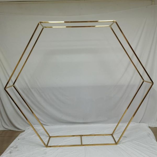 party decoration panel stainless steel hollow out hexagon gloss gold wedding backdrop ab0293
party decoration panel stainless steel hollow out hexagon gloss gold wedding backdrop ab0293