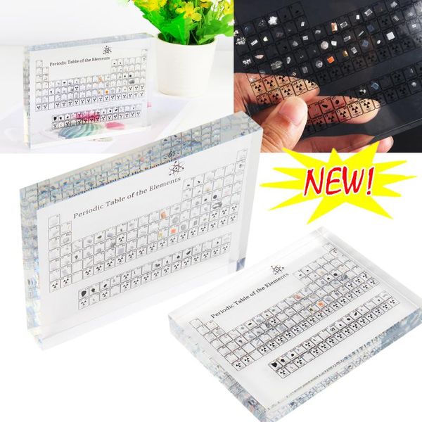 acrylic periodic table display with real elements kids teaching school day birthday gifts home decor party favor
acrylic periodic table display with real elements kids teaching school day birthday gifts home decor party favor