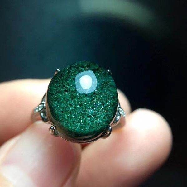 cluster rings genuine natural green phantom quartz adjustable ring round oval 14/12.6mm 925 sterling silver bead, Golden;silver
cluster rings genuine natural green phantom quartz adjustable ring round oval 14/12.6mm 925 sterling silver bead, Golden;silver