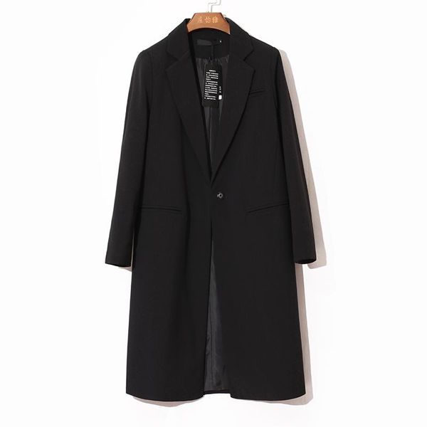 black suit jacket female korean version loose 2021 spring and autumn long section slimming fashion casual small women's suits & blazers, White;black
black suit jacket female korean version loose 2021 spring and autumn long section slimming fashion casual small women's suits & blazers, White;black