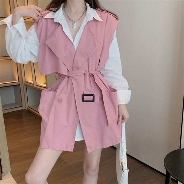 women's down & parkas hzirip streetwear the whole game thin suits lace-up blazer jacket coats mid solid length chic shirts ol autumn se, Black
women's down & parkas hzirip streetwear the whole game thin suits lace-up blazer jacket coats mid solid length chic shirts ol autumn se, Black
