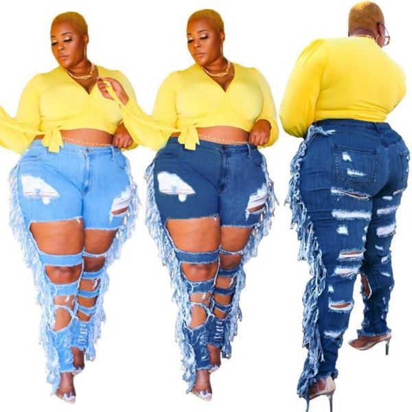 women's jeans zkyzwx ripped high waisted plus size clothing grunge pants tassel streetwear women clubwear outfits denim trousers, Blue
women's jeans zkyzwx ripped high waisted plus size clothing grunge pants tassel streetwear women clubwear outfits denim trousers, Blue