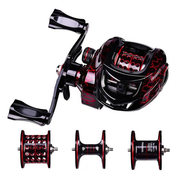 baitcasting reels upgrade fishing reel all metal spool magnetic brake 10kg/22lb max drag force speed ratio 7.2:1 bait casting
baitcasting reels upgrade fishing reel all metal spool magnetic brake 10kg/22lb max drag force speed ratio 7.2:1 bait casting