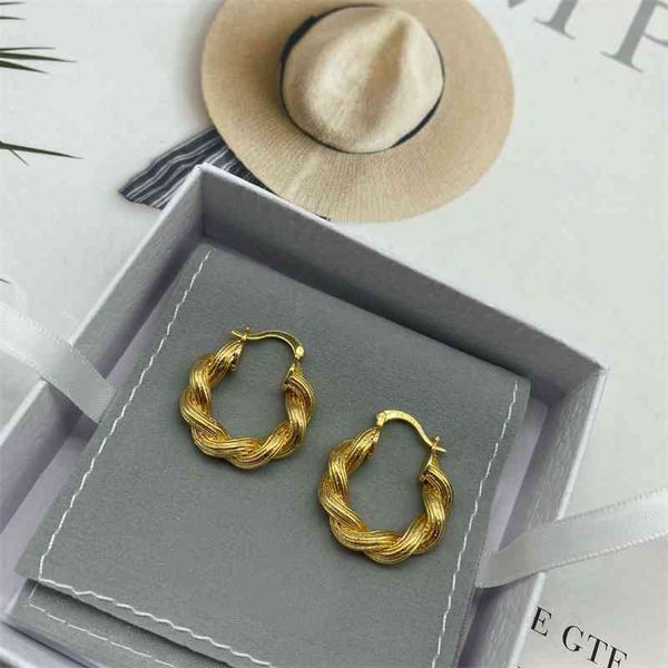 70% off outlet online twisted temperament fashion ceil net red earrings female, Golden
70% off outlet online twisted temperament fashion ceil net red earrings female, Golden