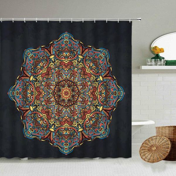 mandala classical geometric pattern shower curtain black background design bathroom waterproof screen bathtub accessories curtains
mandala classical geometric pattern shower curtain black background design bathroom waterproof screen bathtub accessories curtains