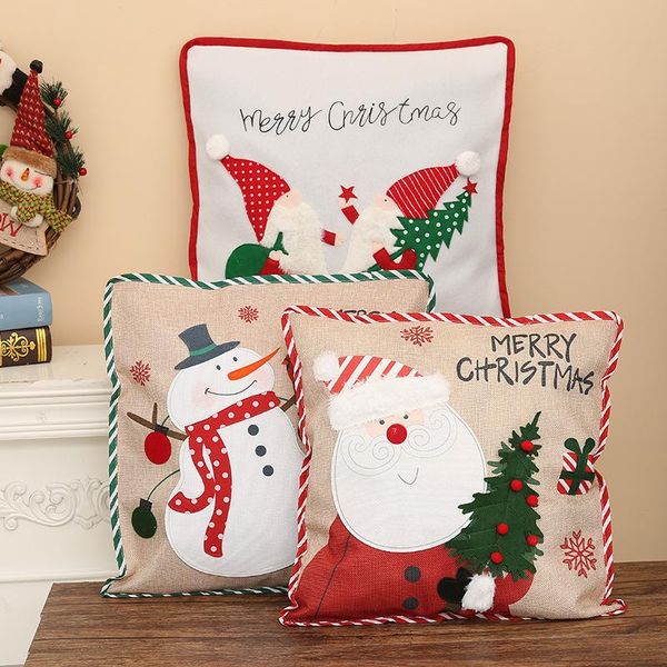 pillow case 2pcs christmas pillowcase square linen cushion cover cartoon santa throw xmas decoration home natal year gift
pillow case 2pcs christmas pillowcase square linen cushion cover cartoon santa throw xmas decoration home natal year gift