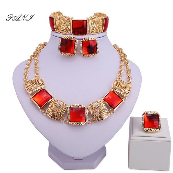 earrings & necklace fani 2021 nigerian woman bridal jewelry sets dubai gold colorful set wholesale fashion african women custome, Silver
earrings & necklace fani 2021 nigerian woman bridal jewelry sets dubai gold colorful set wholesale fashion african women custome, Silver