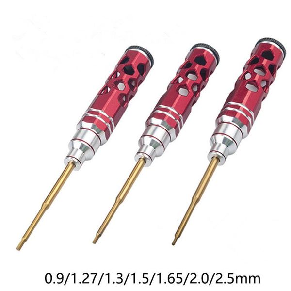titanium mini 0.9/1.27/1.3/1.5/1.65/2.0/2.5mm hex screwdriver bit repairing tool for rc models car boat airplane hand tools
titanium mini 0.9/1.27/1.3/1.5/1.65/2.0/2.5mm hex screwdriver bit repairing tool for rc models car boat airplane hand tools
