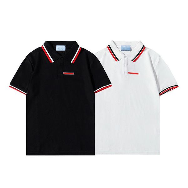 2021 business casual polo t-shirt men's cuff stripe slim society fashion play shirt multi-color size m-3xl#hsc01, White;black
2021 business casual polo t-shirt men's cuff stripe slim society fashion play shirt multi-color size m-3xl#hsc01, White;black