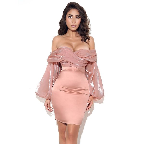 casual dresses arrivals pink vintage one shoulder puff sleeves bodycon mini celebrity woman night party club wear jn0q, Black;gray
casual dresses arrivals pink vintage one shoulder puff sleeves bodycon mini celebrity woman night party club wear jn0q, Black;gray